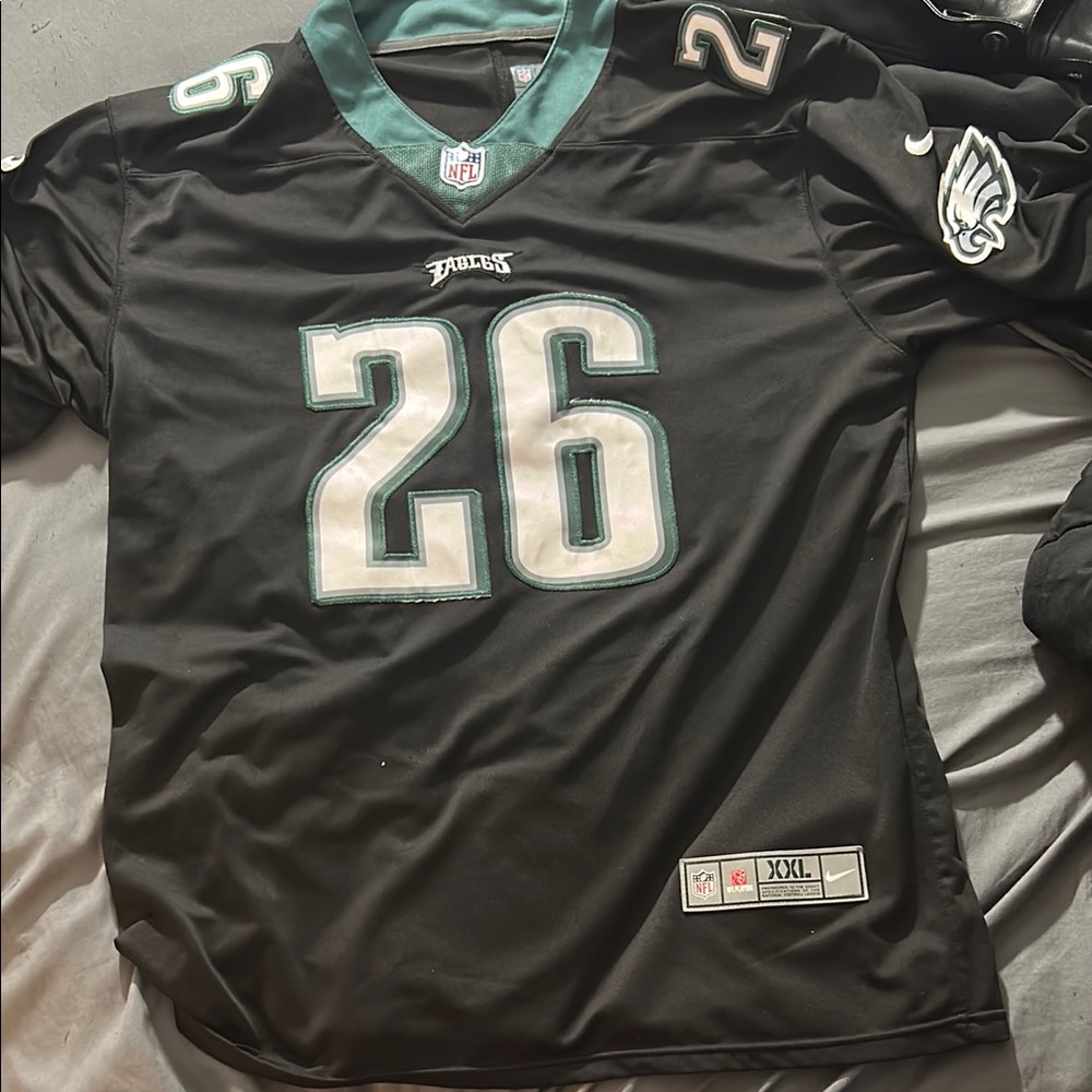 Black and Green NFL Jersey XXL